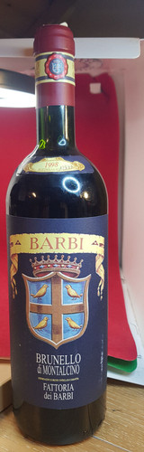 1999 bottiglia brunello di - bottiglia,