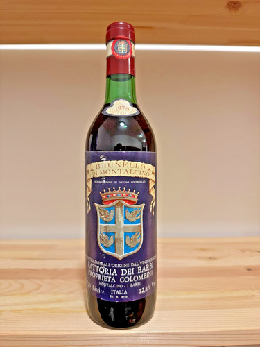 Brunello montalcino 1974 - montalcino,