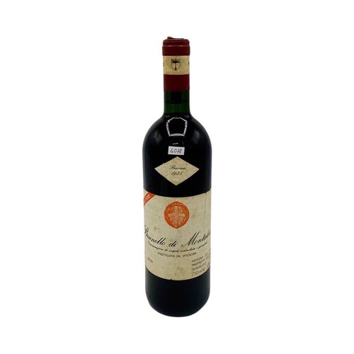 Vintage bottle fattoria dei - bottle,