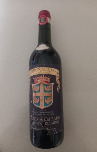 Brunello montalcino 1970 - brunello, di
